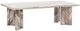 Classic Home Bowman Rusty Gray Marble Coffee Table-0