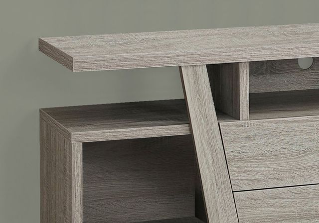Monarch Specialties Inc. Dark Taupe TV Stand-3