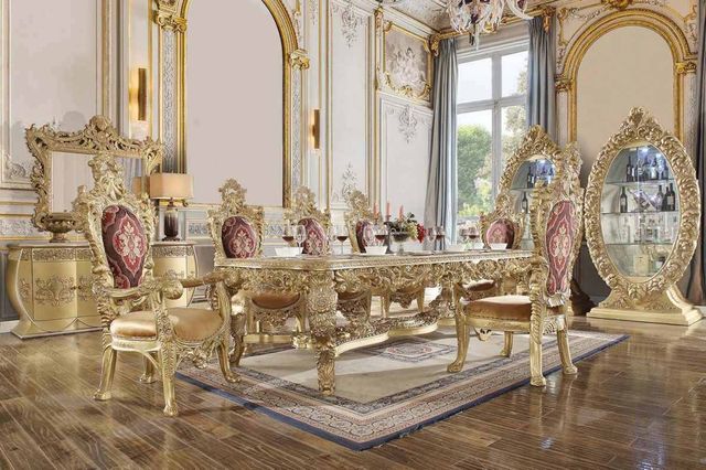 ACME Furniture Bernadette 2-Piece Gold Side Chair Set-1