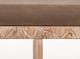 International Furniture Direct Balam Gray/Stained White Upholstered Bench-4