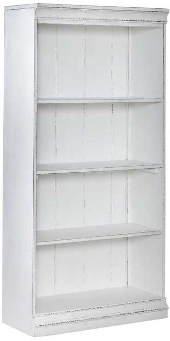 Liberty Furniture Magnolia Manor Antique White 60" Bookcase-0
