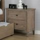 Furniture of America® Vevey Wire-Brushed Warm Gray 4-Piece Bedroom Set-4
