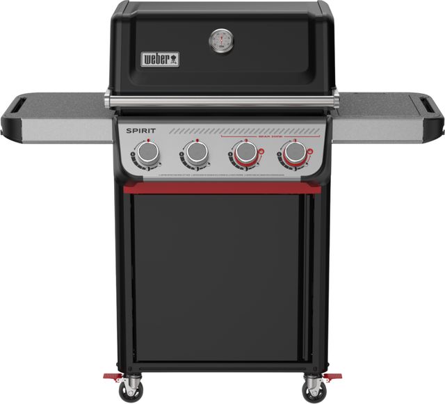 Weber® Spirit® E-425C 4-Burner Black Freestanding Liquid Propane Grill-0