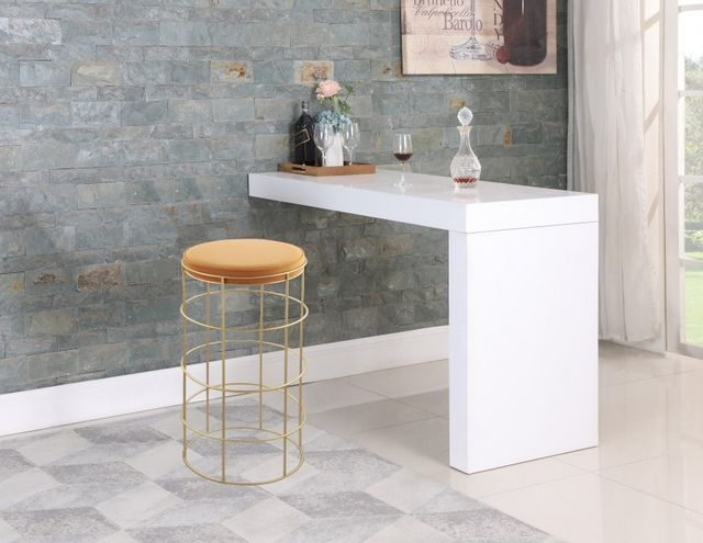 Meridian Furniture Rebar Mango Velvet Bar Stool-1