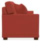 La-Z-Boy® Kennedy Persimmon Apartment Size Sofa-2