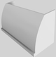 Vent-A-Hood® 54" White Wall Mounted Range Hood-5