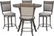 Powell® Franklin 5-Piece Pewter Height Dining Set-1