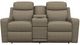 La-Z-Boy® Emmons Brindle Power Reclining Console Loveseat with Headrest-1