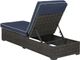 Signature Design by Ashley® Grasson Lane Brown/Blue Chaise Lounge with Cushion-3