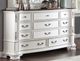 Furniture of America® Esparanza Pearl White Dresser-0