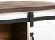 International Furniture Direct Pueblo Brown Cocktail Table with White Base-4