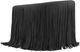 TOV Furniture Shag Me Black Swivel Accent Chair-4