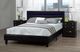 Brassex Inc. Dhara Black Queen Platform Bed-2