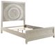 Liberty Furniture Belmar 4-Piece Silver Champagne/Washed Taupe Queen Panel Bedroom Set-2