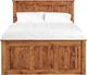 Archbold Furniture Customizable Shaker Queen Chest Panel Storage Bed-1