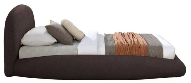 Meridian Furniture Genesis Brown Twin Upholstered Floating Panel Bed-2