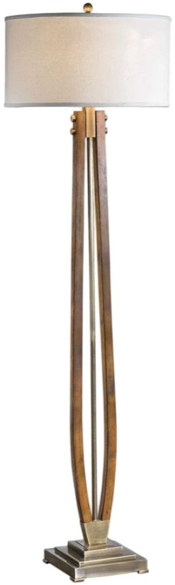 Uttermost® Boydton Burnished Honey Floor Lamp-0