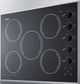 Summit® 27" Black Electric Cooktop-1