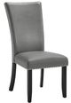 New Classic® Home Furnishings Lyra 7-Piece Black/Gray Dining Set-3