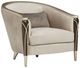 Michael Amini® Villa Cherie Hazelnut/Porcini Chair-0