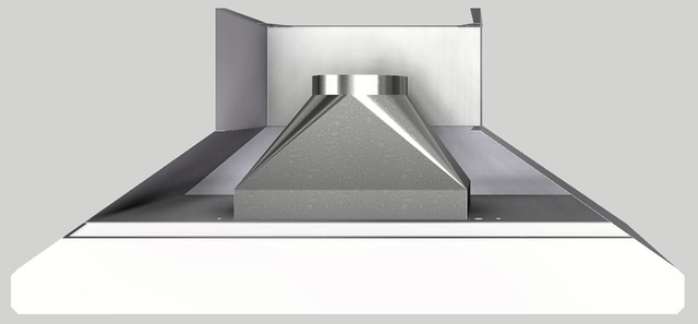 Vent-A-Hood® 66" White Wall Hood-2