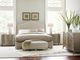 Caracole® Avondale Elegant Linen/Soft Silver Nightstand-4