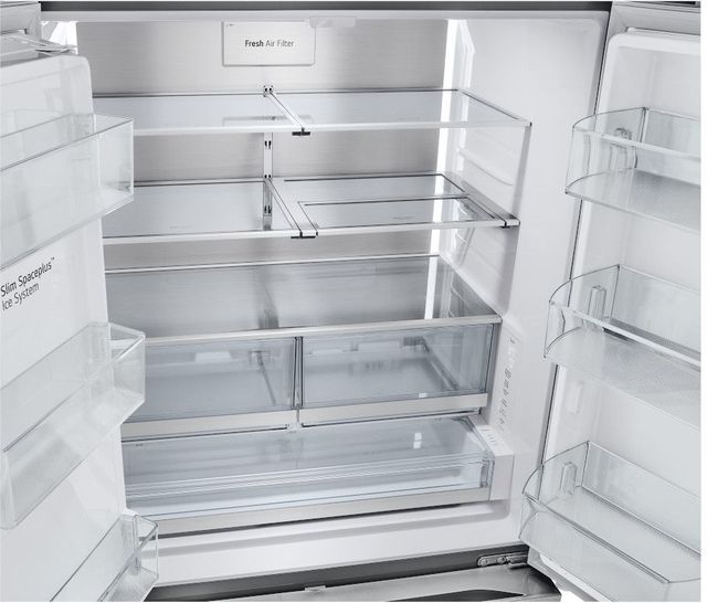 LG 36" 25.5 Cu. Ft. PrintProof™ Stainless Steel Counter Depth French Door Refrigerator-1