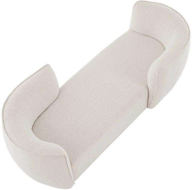 Meridian Furniture Hilton Cream Boucle Chaise Lounge-3