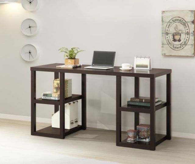 Bernards Cappuccino Brown Executive Desk-1