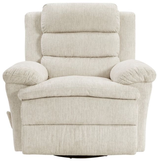 Homelegance® Oxford Beige Manual Swivel Glider Reclining Chair-2