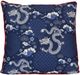 Stylecraft Blue/White Square Designer Pillow-0