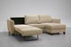 Luonto® Furniture Flex 2-Piece Off-White Right-Arm Facing Sofa Sleeper Sectional and Chaise-3