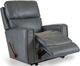 La-Z-Boy® Apollo Blue Grey Leather Manual Wall Recliner-2