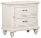 Magnussen Home® Newport Alabaster Nightstand-0