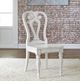 Liberty Furniture Magnolia Manor Antique White Splat Back Side Chair-1