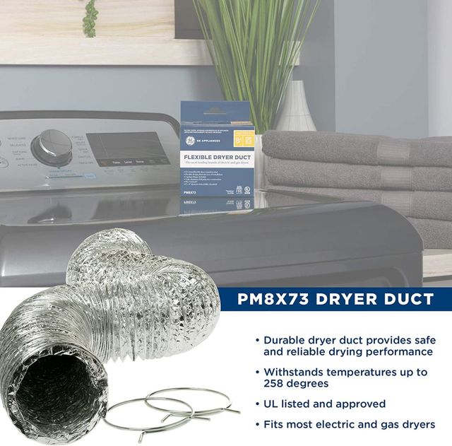 GE® 8' Dryer Duct-4