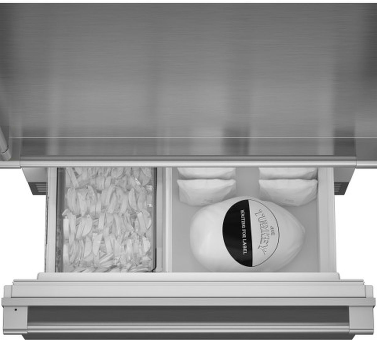 Monogram® 36 in. 20.2 Cu. Ft. Panel Ready Counter Depth Bottom