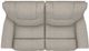La-Z-Boy® Easton La-Z-Time® Pewter Reclining Loveseat-3