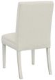 Fairfield® Customizable Entree Dining Straight Short Back Dining Chair with Linen Legs-3