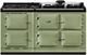 AGA™ R7 160 Classic Cast Iron 63" Olivine Pro Style Dual Fuel Range-0