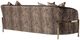 Michael Amini® Lisbon Gold/Onyx Sofa-4