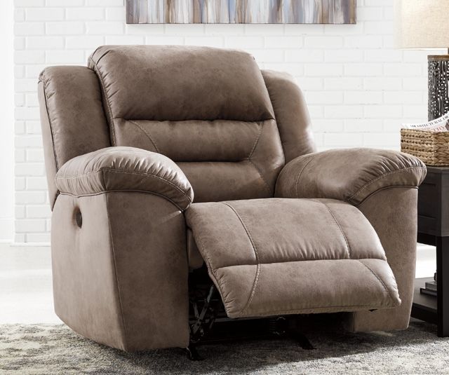Signature Design by Ashley® Stoneland Fossil Power Rocker Recliner-6