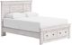 Signature Design by Ashley® Fenderport Whitewash Queen Storage Bed-0