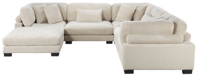 Homelegance® Traverse 6-Piece Beige Modular Sectional with Ottoman-4