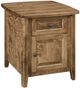Archbold Furniture Customizable Amish Essentials Carson Maple Enclosed End Table-0
