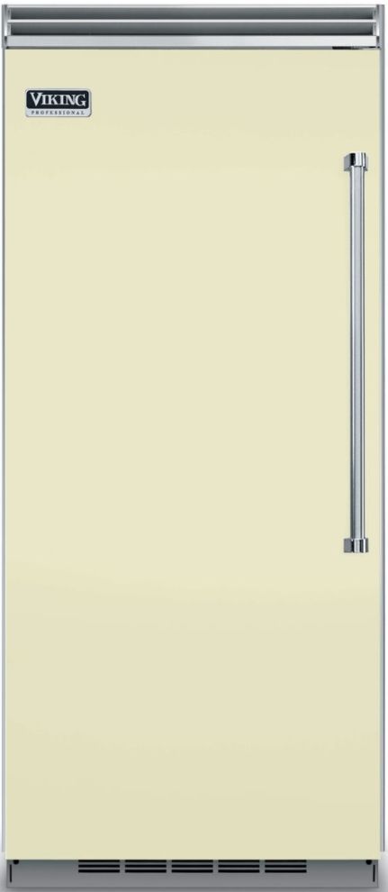 Viking® 5 Series 36 in. 22.8 Cu. Ft. Vanilla Cream Column Refrigerator-0