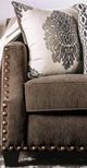 Furniture of America® Cornelia Light Brown Loveseat-2