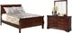Signature Design by Ashley® Alisdair 2-Piece Dark Brown Full Sleigh Bed Set-0