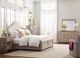 American Drew® Vista Haven Shelter Oyster Queen Upholstered Panel Bed-1