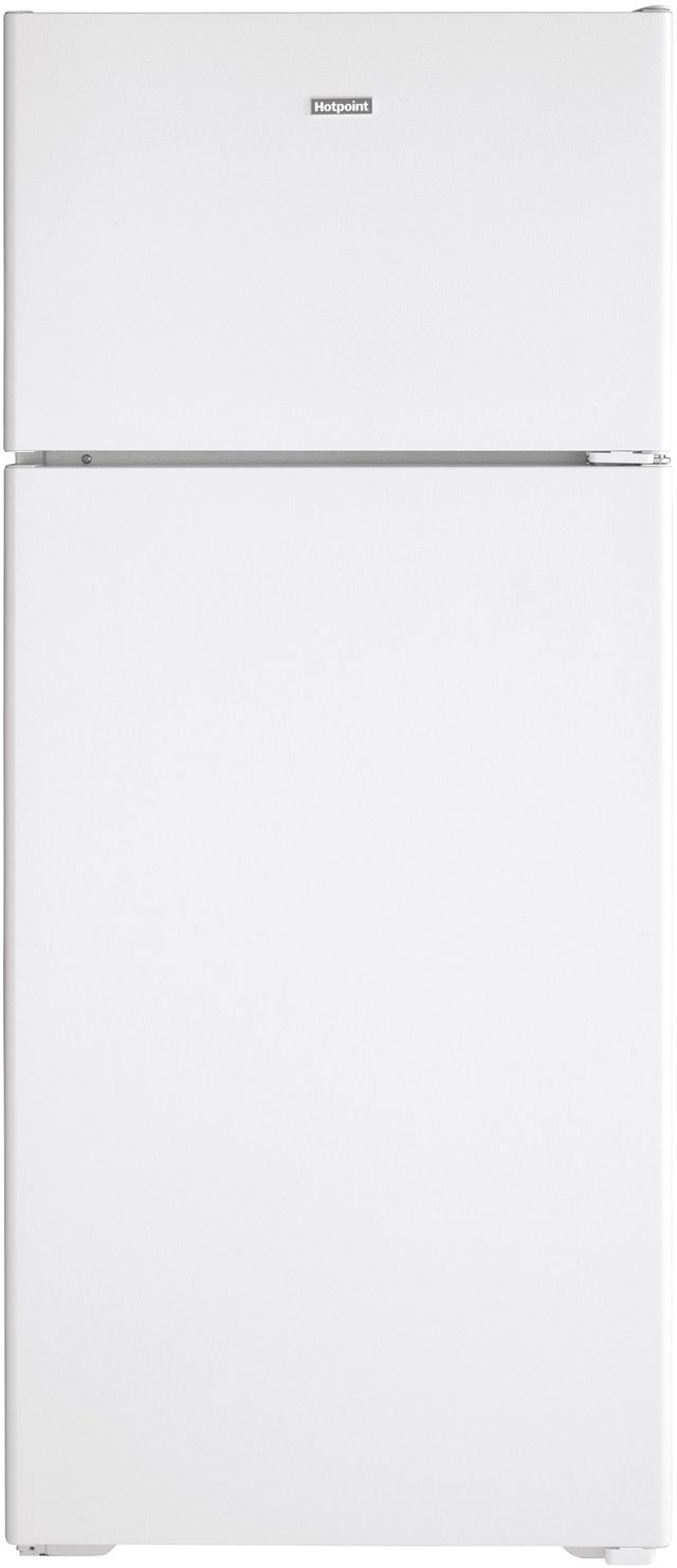 Hotpoint® 28 in. 17.5 Cu. Ft. White Top Freezer Refrigerator-0